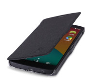 Луксозен кожен калъф тефтер Nillkin за LG Google Nexus 5 E980 D820 черен